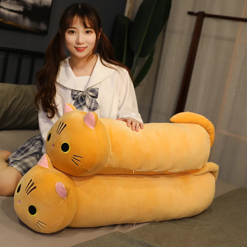 Long Cat Plush Pillow