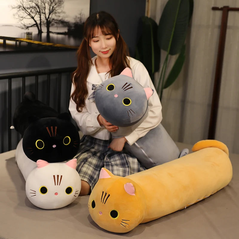 Long Cat Plush Pillow