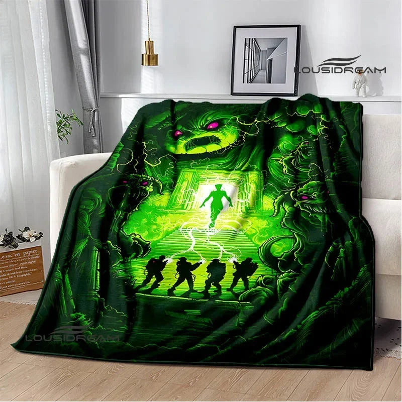 Ghostbusters Cartoon Blanket