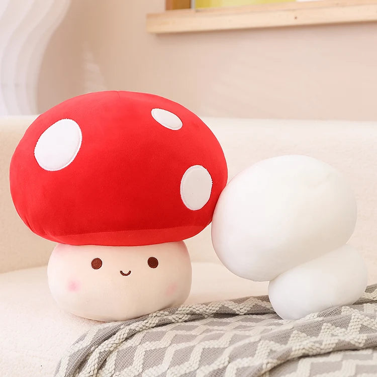 Mushroom Plush Cushion