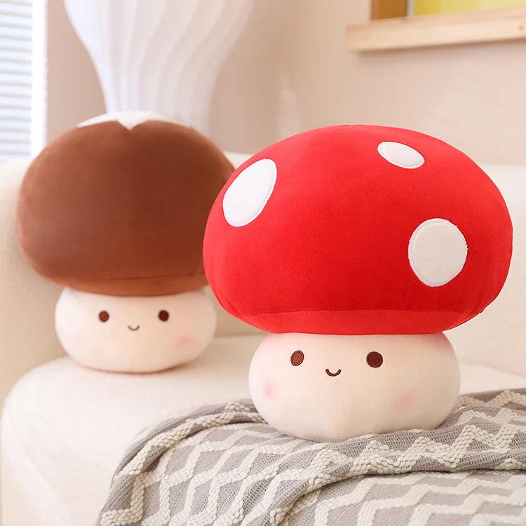 Mushroom Plush Cushion