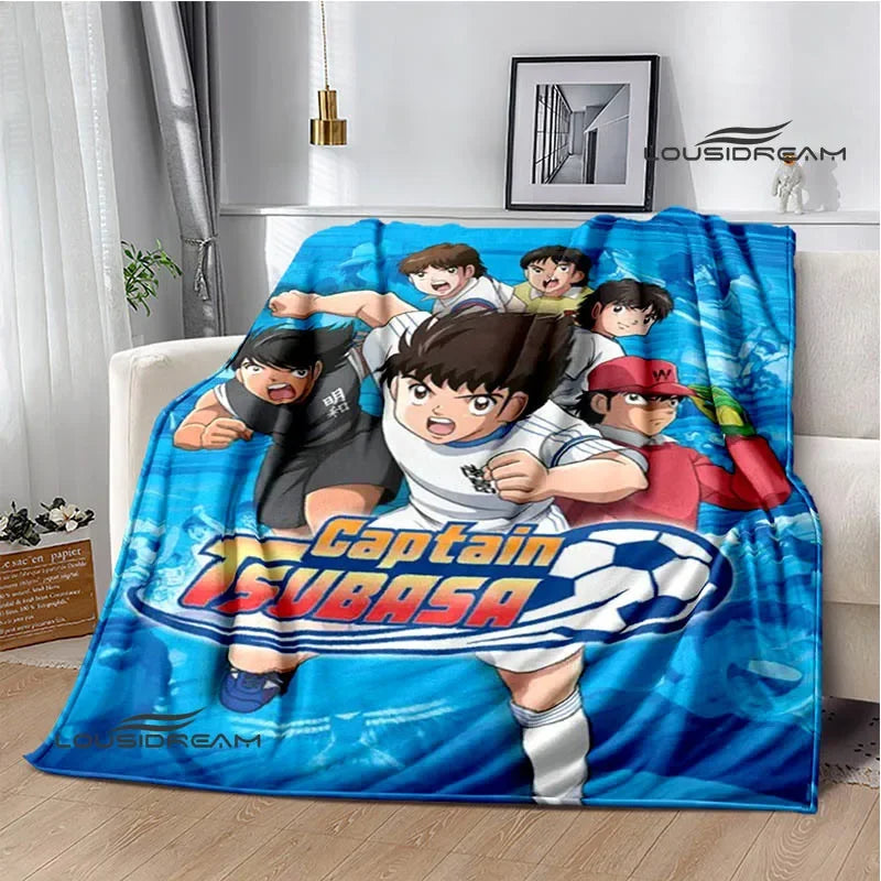Captain Tsubasa Cartoon Blanket
