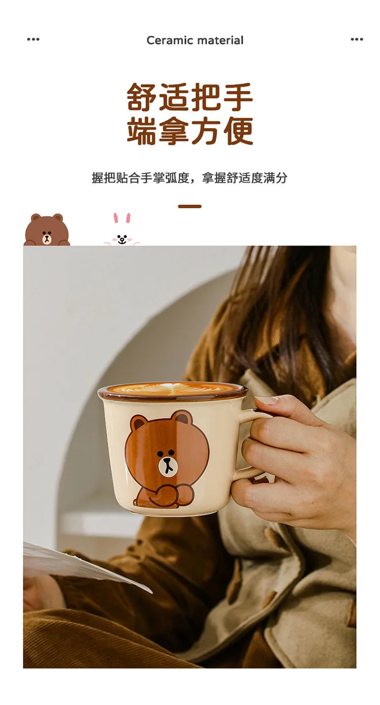Line Friends Cartoon Mug