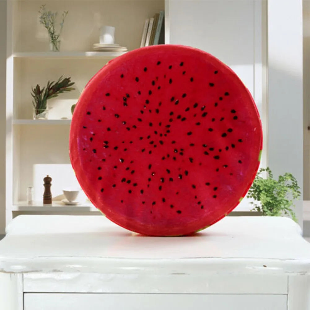 Fruit Pattern Round Pillow