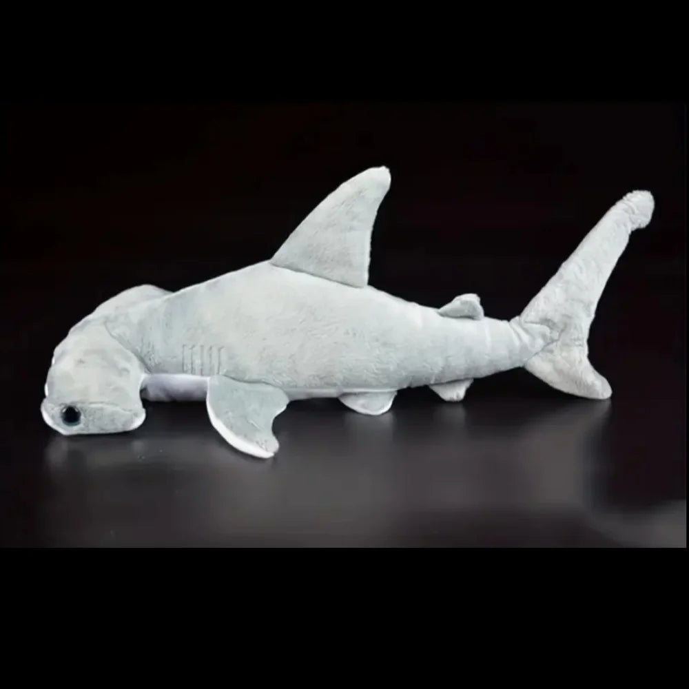 Soft Gray Shark Plush