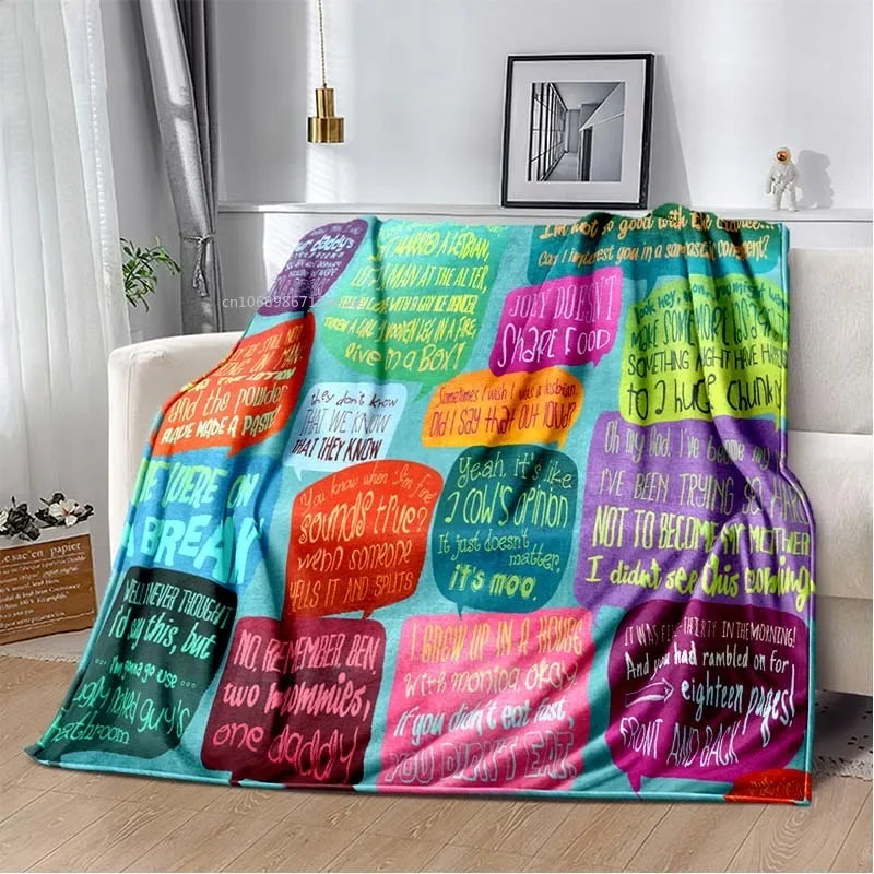 Friends TV Series Blanket