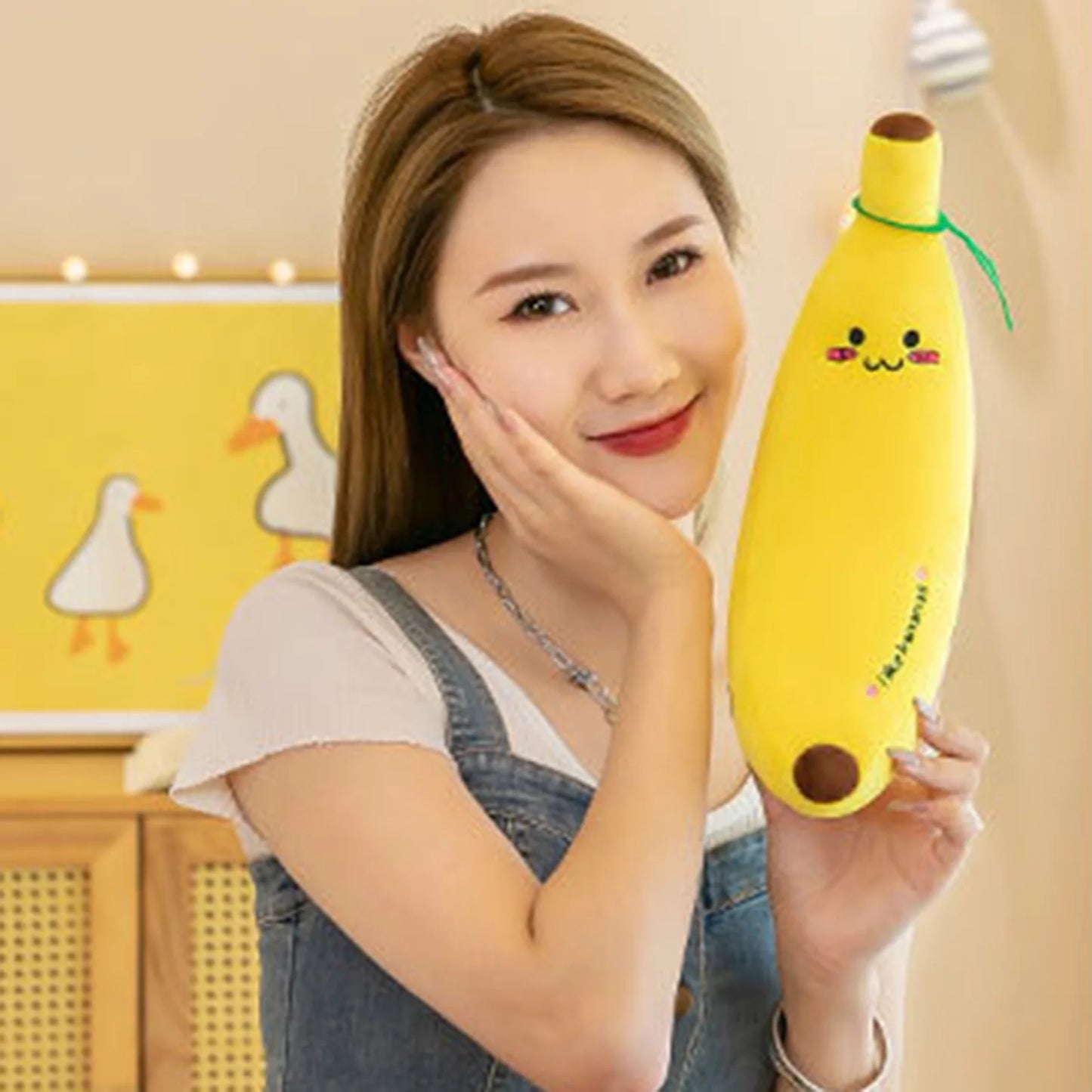 Banana Fruit Plush Pillow