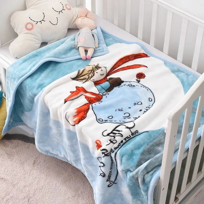 Cartoon Pattern Baby Blanket