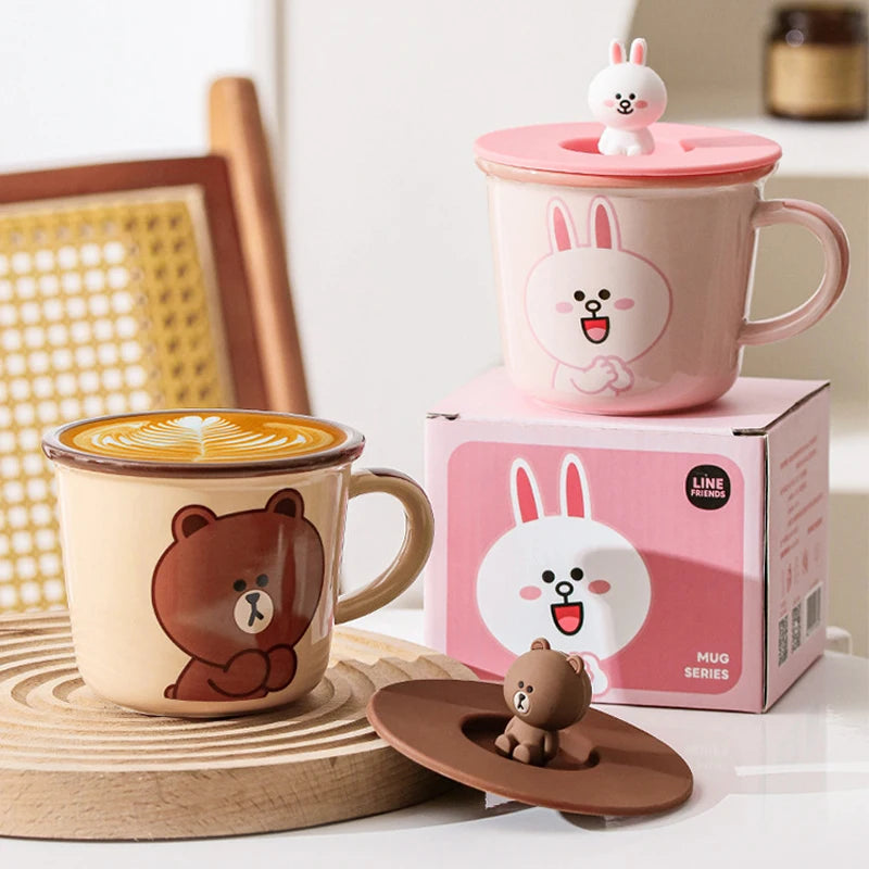 Line Friends Cartoon Mug