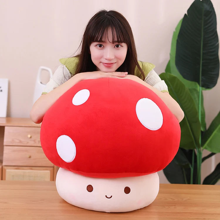 Mushroom Plush Cushion