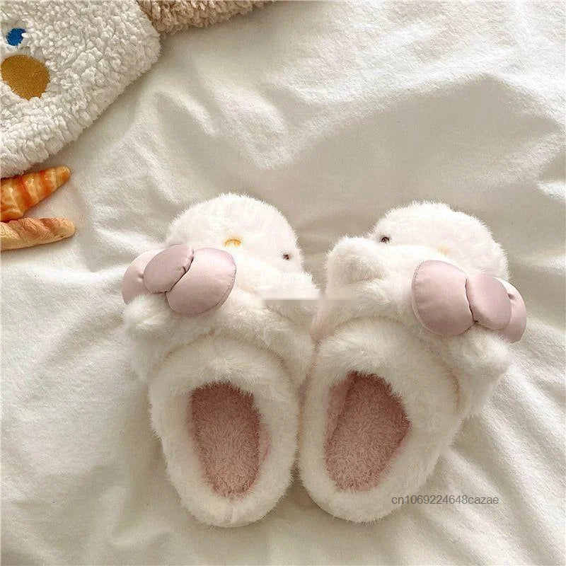 Hello Kitty Plush Slippers
