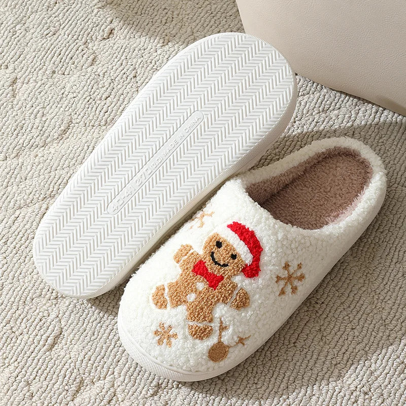 Gingerbread House Slippers