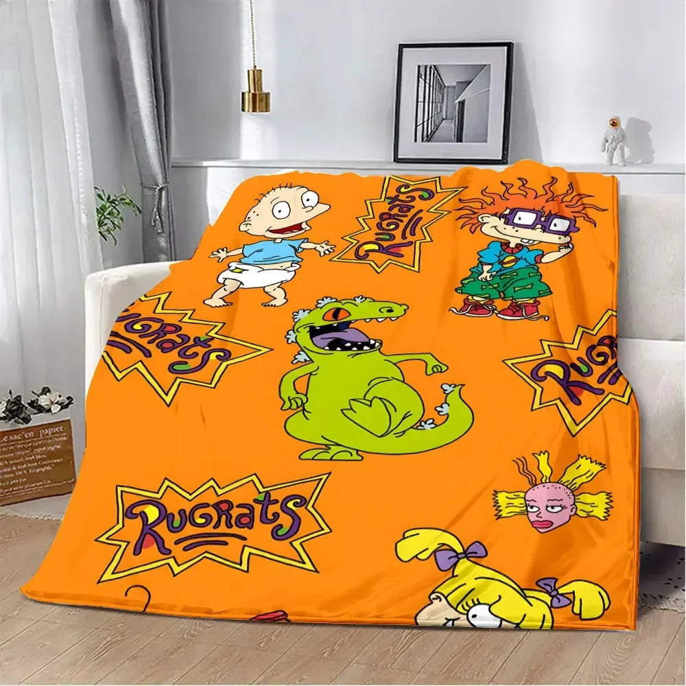 Rugrats Cartoon Flannel Blanket