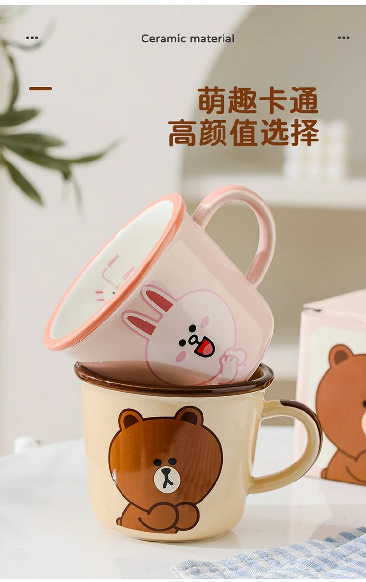 Line Friends Cartoon Mug