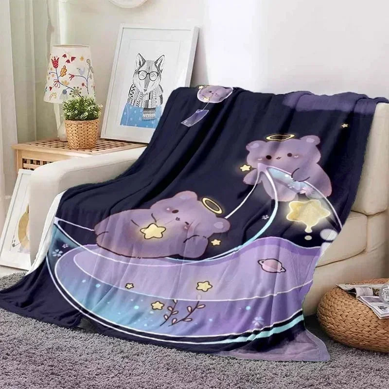 Bubu and Dudu Throw Blanket