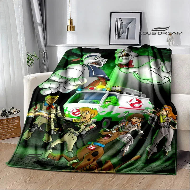 Ghostbusters Cartoon Blanket
