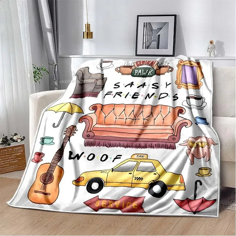 Friends TV Series Blanket