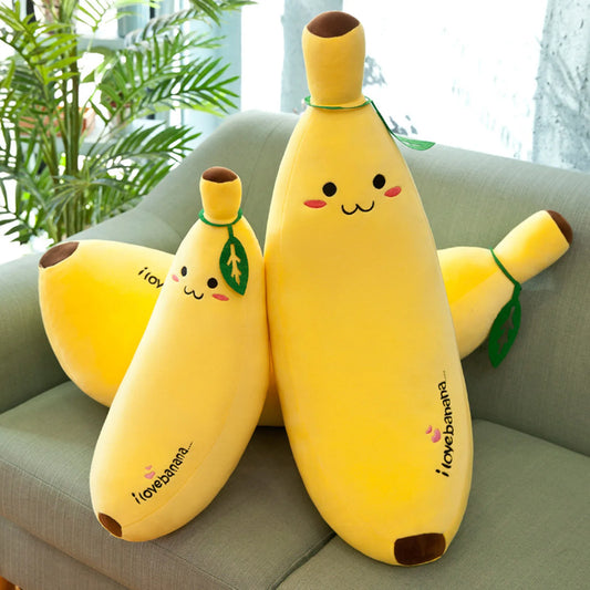 Banana Fruit Plush Pillow