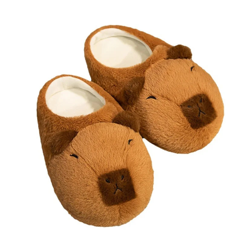 Capybara Cotton Slippers