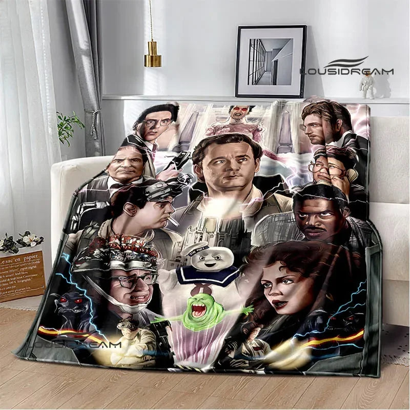 Ghostbusters Cartoon Blanket