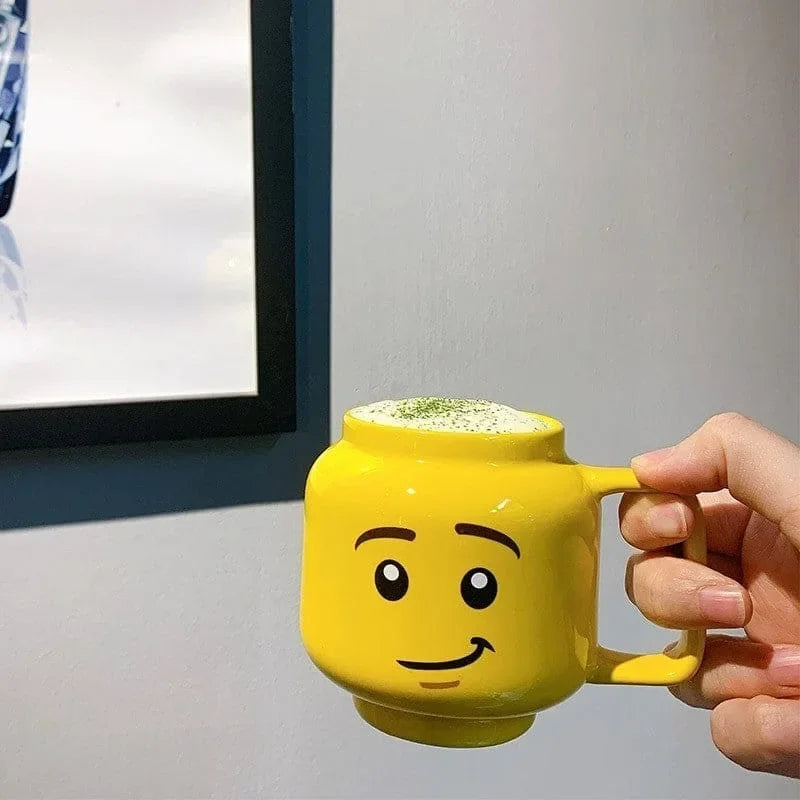 Smiling Face Ceramic Mug
