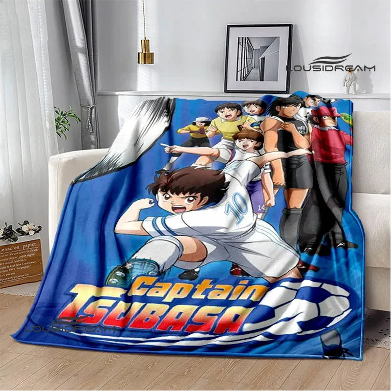 Captain Tsubasa Cartoon Blanket