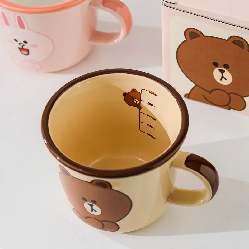 Line Friends Cartoon Mug