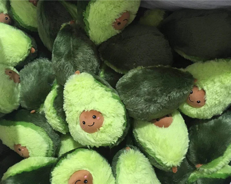 Avocado Throw Plush Pillow