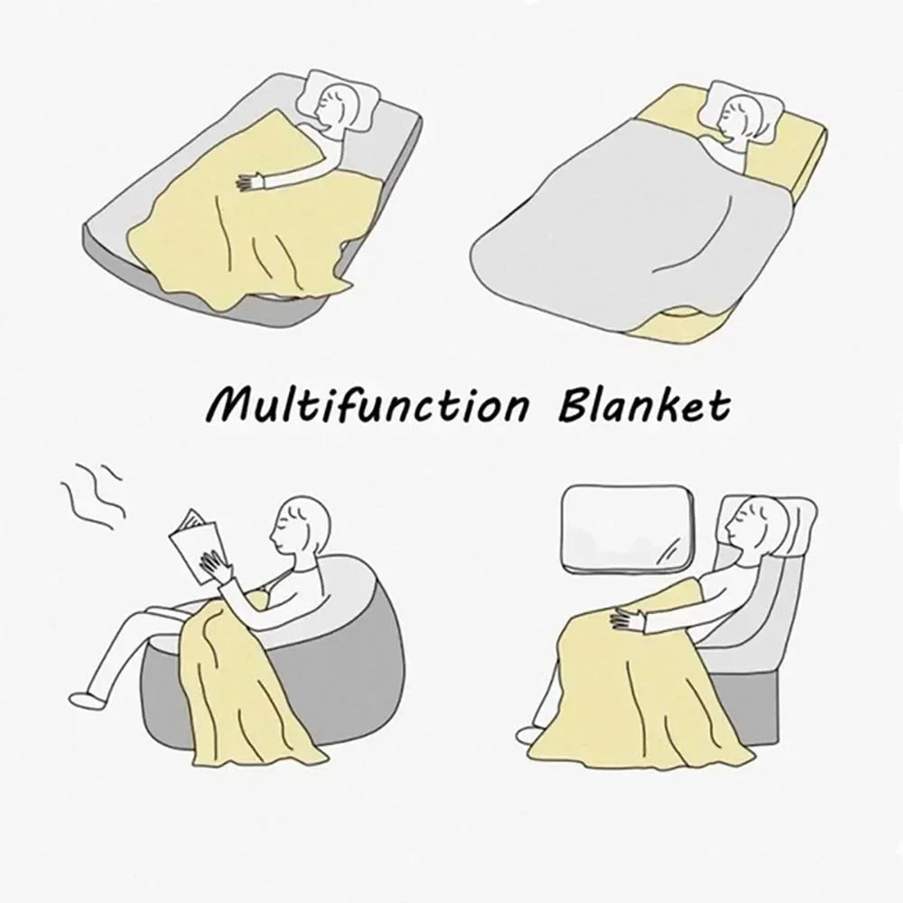 Captain Tsubasa Cartoon Blanket