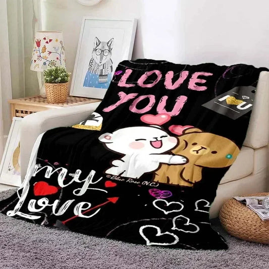 Bubu and Dudu Throw Blanket