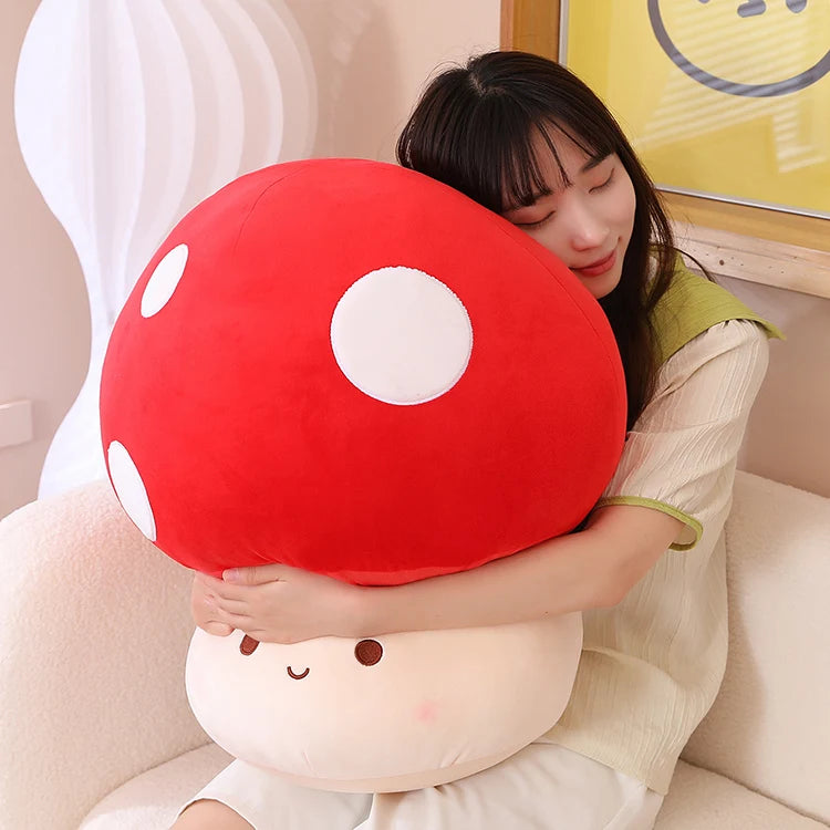 Mushroom Plush Cushion