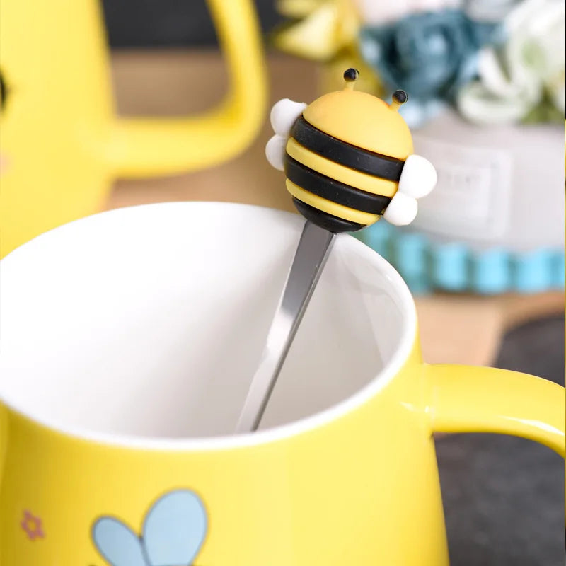 Cartoon Bee Ceramic Mug
