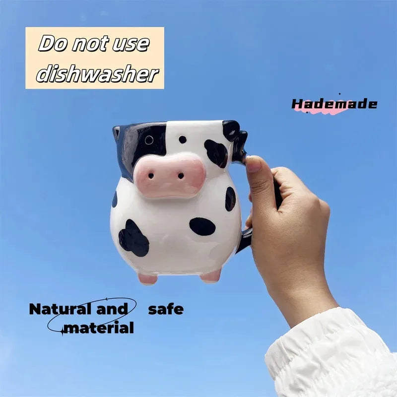 Cartoon Cow Coffee Mug