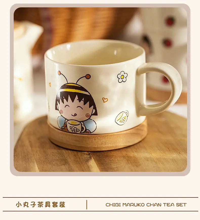 Chibi Maruko Ceramic Cup