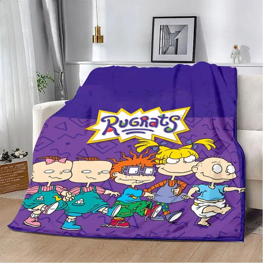 Rugrats Cartoon Flannel Blanket
