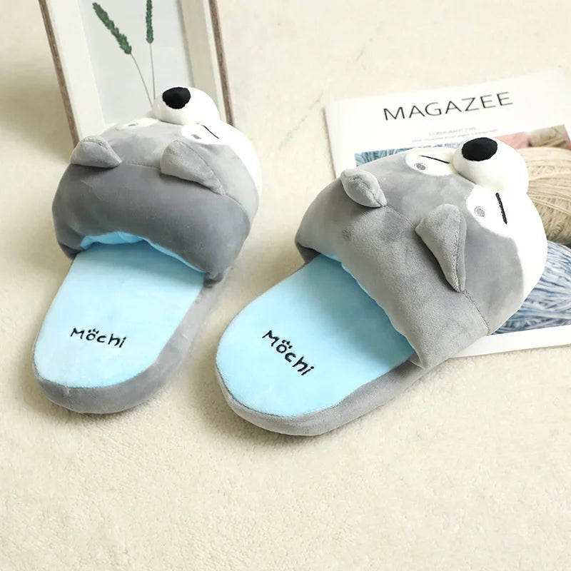 Dog Plush Winter Slippers