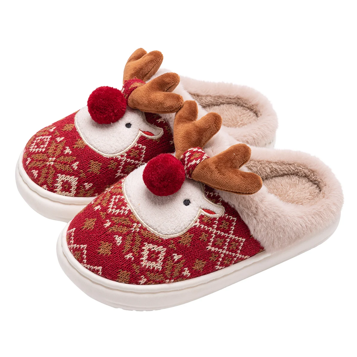 Reindeer Winter Slippers