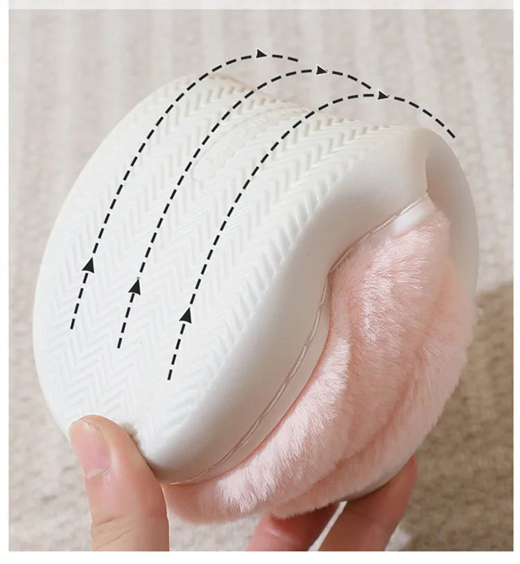 Cat Plush Winter Slippers