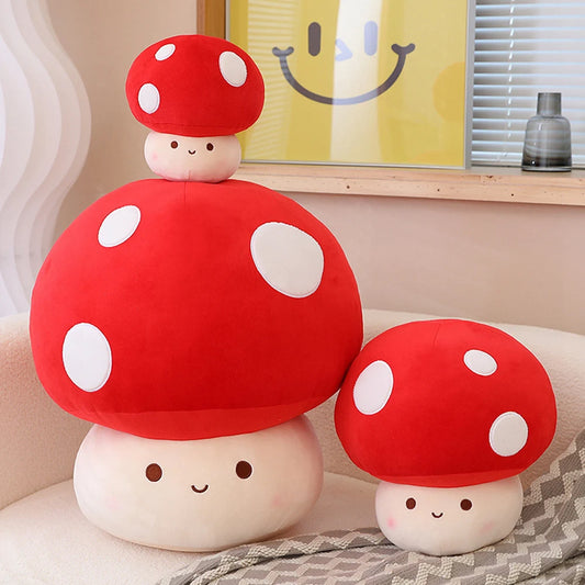 Mushroom Plush Cushion