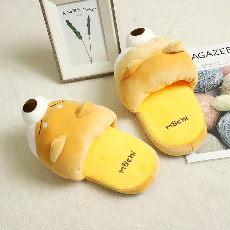 Dog Plush Winter Slippers