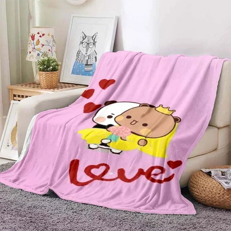 Bubu and Dudu Throw Blanket