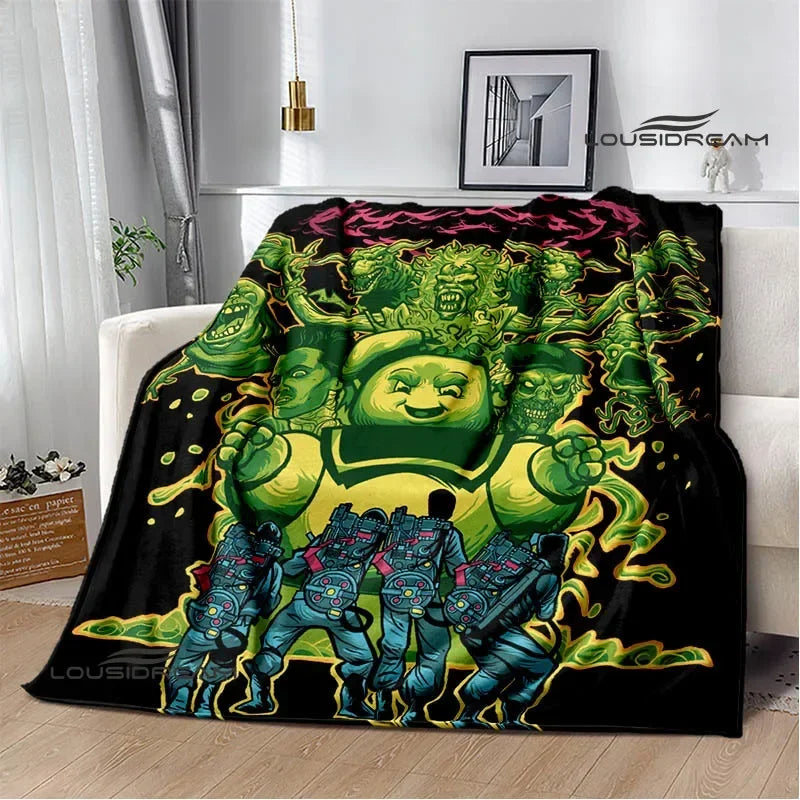 Ghostbusters Cartoon Blanket