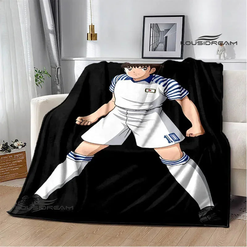 Captain Tsubasa Cartoon Blanket
