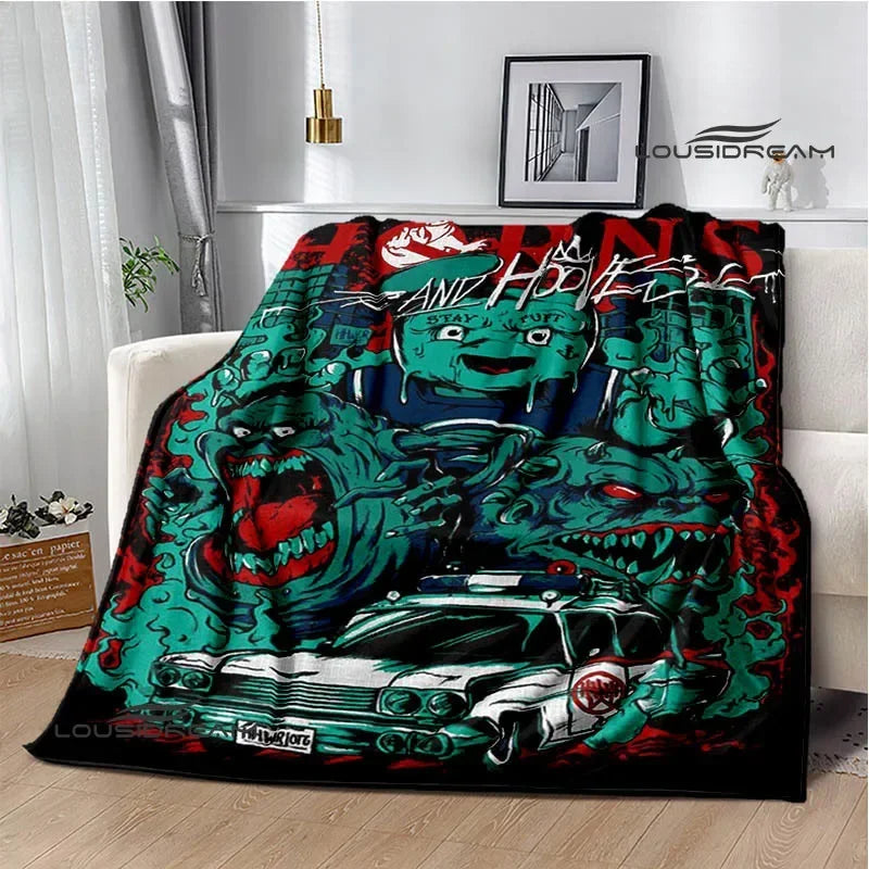 Ghostbusters Cartoon Blanket