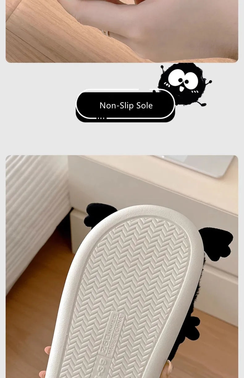 Funny Plush House Slippers