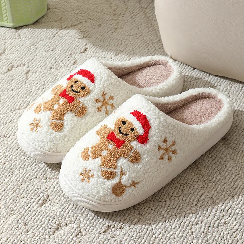 Gingerbread House Slippers