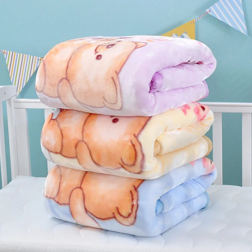 Cartoon Pattern Baby Blanket