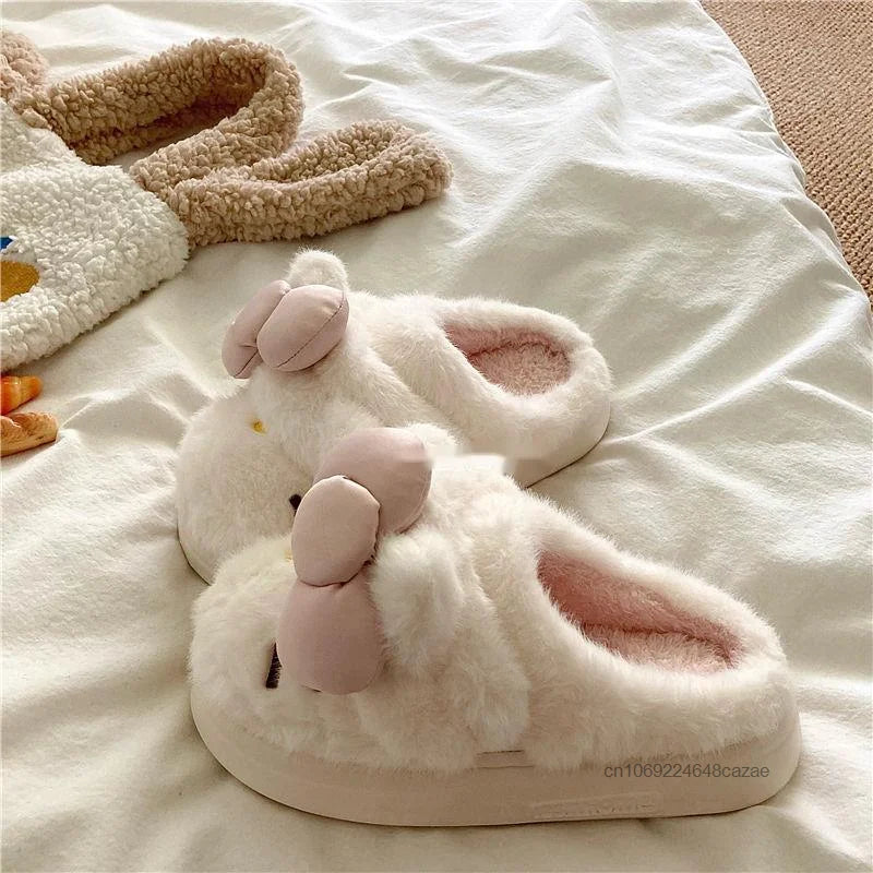 Hello Kitty Plush Slippers
