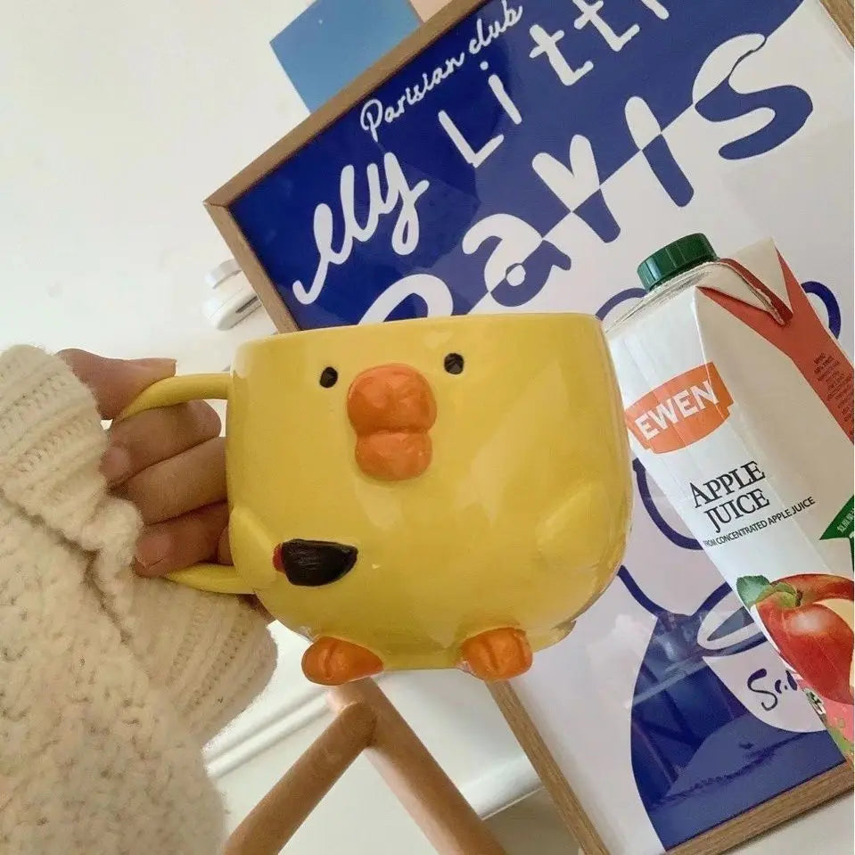 Duck Beak Ceramic Mug