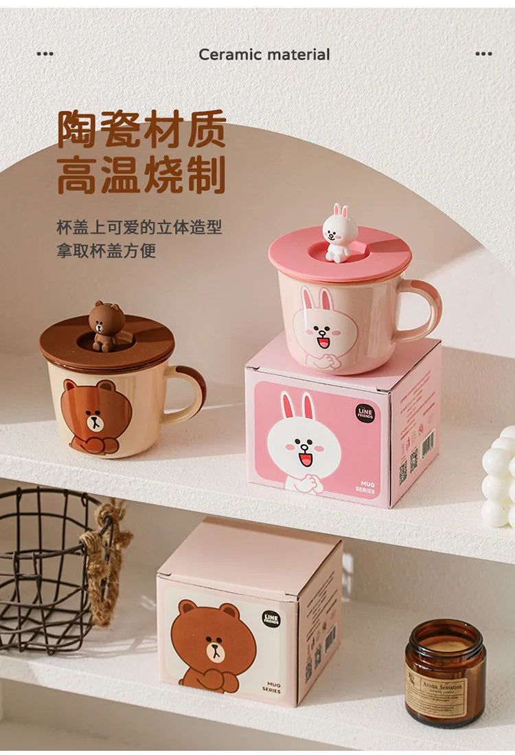 Line Friends Cartoon Mug